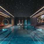 Piscina Interna do Lançamento LIV Stay Residence Alphaville